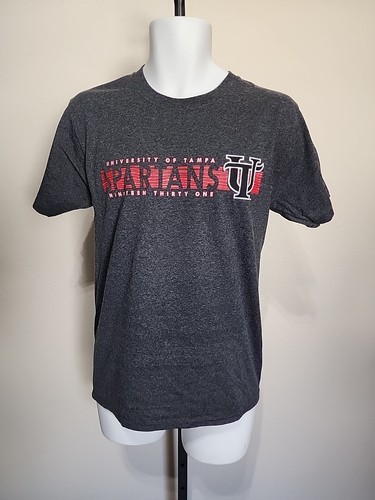 The University of Tampa Spartans Shirt Adult Small Gray New
