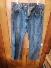Vintage Levis 550 Jeans Mens Size 36 X 30 Relaxed Blue Cotton Denim MADE In USA