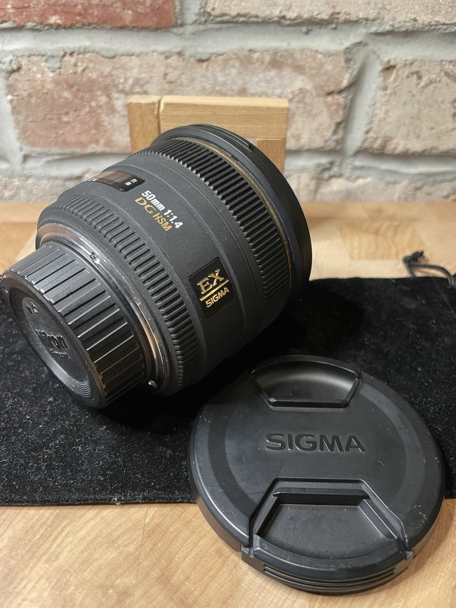 SIGMA 50MM F1.4 EX DG HSM Single Focus Lens | eBay