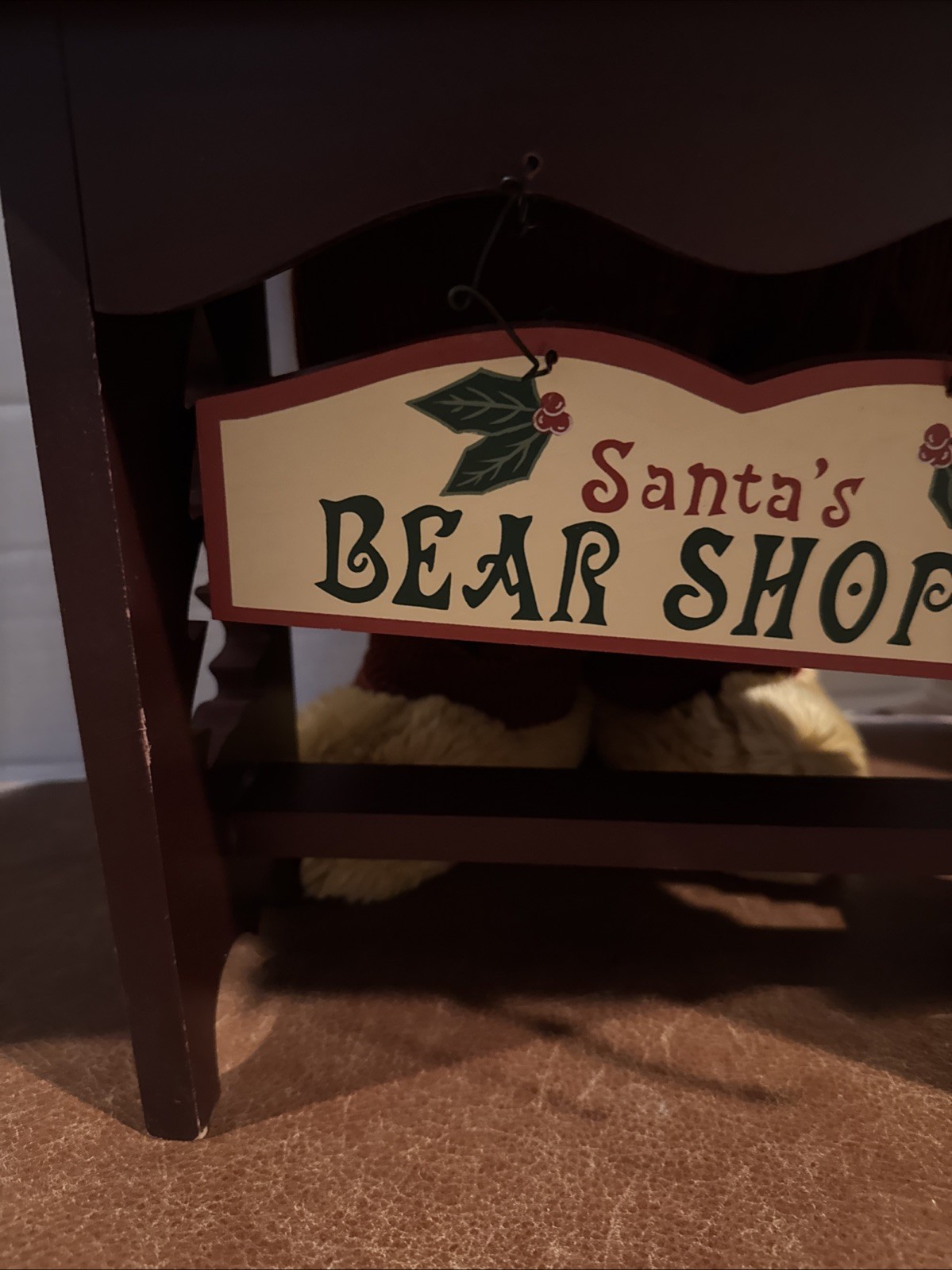 NWT Dan Dee Collector's Choice 28” Huge Christmas Bear & Santa’s Bear Shoppe