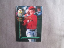 1994 SIGNATURE ROOKIES AUTOGRAPHED BASEBALL CARD DOUG JENNINGS CINCINNATI REDS