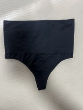 Small Black Tummy Control Shaper Thong Shapewear Women  s Waist Cincher