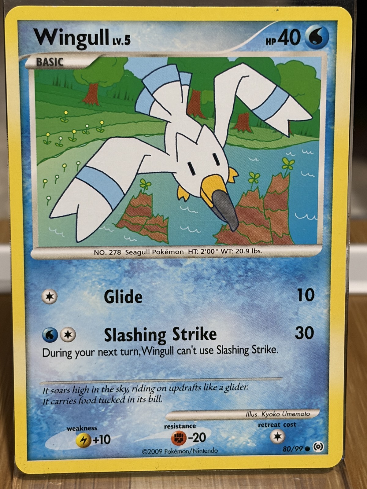 Wingull (80) Arceus 80/99 Common