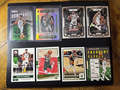 Giannis Antetokounmpo Lot Of 8 Cards (2021/22-2023/24) Listed Below Bucks  MINT