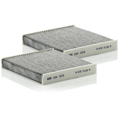 2x Filter Innenraumluft MANN-FILTER CUK 1919 für Lexus Daihatsu Land Rover