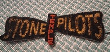STONE TEMPLE PILOTS COLLECTABLE RARE VINTAGE PATCH EMBROIDED 90'S USED