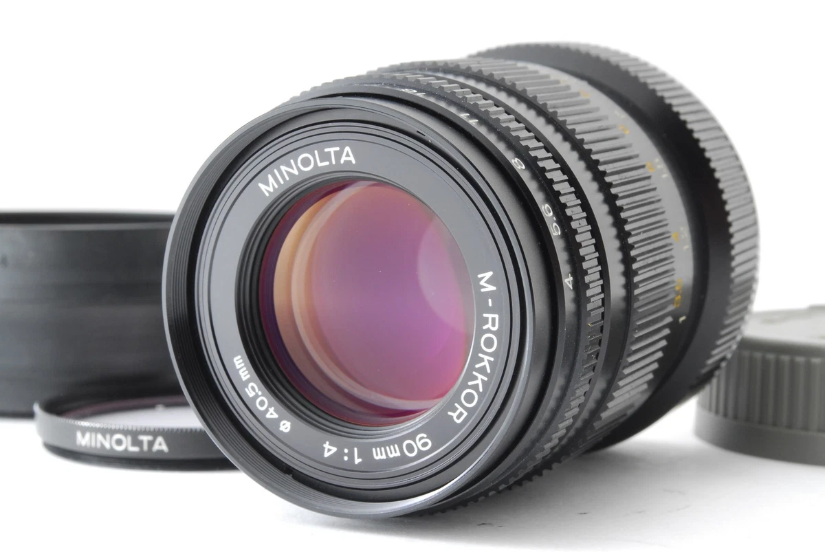 Minolta f/4 Camera Lenses 90mm Focal for sale | eBay