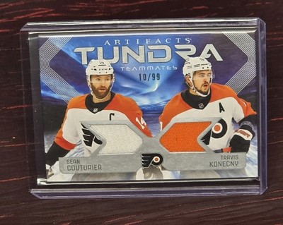 Couturier & Konecny /99 Game-Worn 25-26 Artifacts Tundra Teammates #T2-CK Flyers