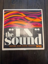 The "In" Sound U.S. Army Promotional LP 1966 Vinyl Record w/ 3 Original Inserts
