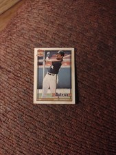 Topps Baseball Card Vintage Toy Surprise Premium Blue White Red