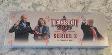 2020 Decision Series 2 Bench Warmer Political Factory Sealed 25 Card Hobby Box