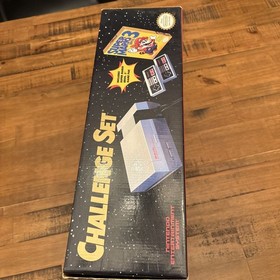 Nintendo NES Console Challenge Set con 4 giochi - Super Mario Dr Mario Rampage