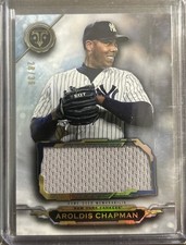 2019 Topps Triple Threads - Single Jumbo Relics Aroldis Chapman  /36 (MEM)