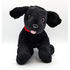 Melissa  Doug Benson 10  Black Lab Puppy Plush Stuffed Animal Dog