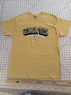 Men s Large Rivalry Threads Georgia Tech T Shirt Yellow  I-52