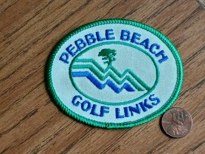 NEW Vintage Voyager Pebble Beach Golf Links PGA embroidered patch Iron-on or sew