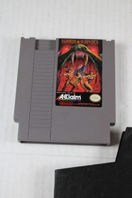 Swords and Serpents (Nintendo Entertainment System, NES) WITH BOX