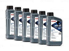 6 Liter (6x1L) ROWE HIGHTEC SYNTH RS SAE 0W-40 MB 229.5, VW 502 00/505 00
