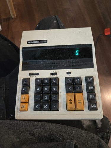 Vintage Nasco 121DN Calculator Tested