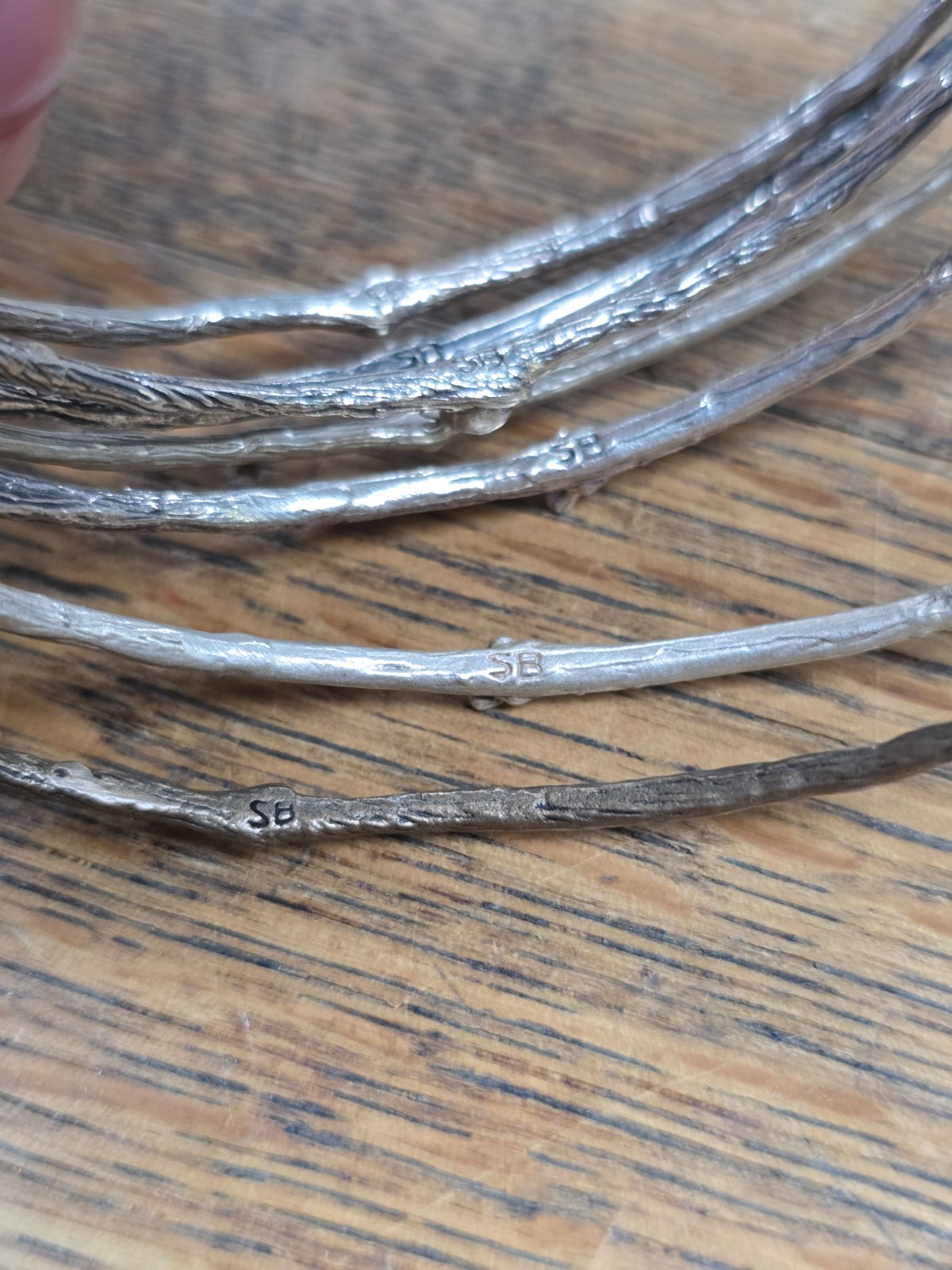 🎀 Sara Blaine 7 Stackable Branch Cuff Bracelets … - image 7