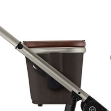 Cybex Gazelle E-GAZELLE Pram Pushchair Upper Storage Basket Bag Chocolate Brown