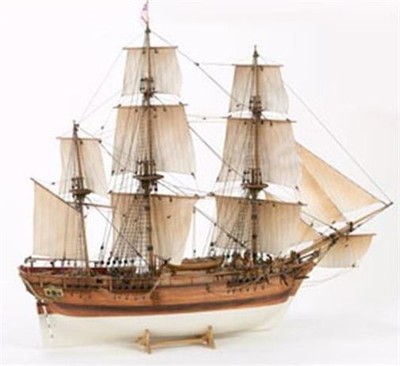 BILLING BOATS Standmodell H.M.S. BOUNTY (1787) 1:50 ltd. Edition Baukasten / BB0