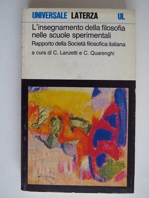 Philosophieunterricht in Versuchsschulen - Laterza, 1994