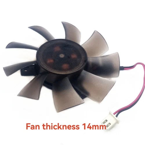 Silent Graphics Card Cooling Fans Hole Pitch 40MM Diameter 75 for FS1280-A2842C