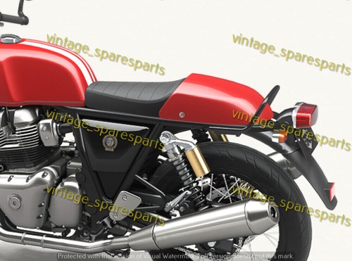 For Enfield Touring Dual Seat Red Cowl for GT & Interceptor 650 Exp.Ship - Picture 4 of 6