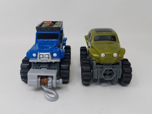 Matchbox Power Scouts Adventure System Land Rover Defender & VW Beetle 4x4 READ - Picture 2 of 7
