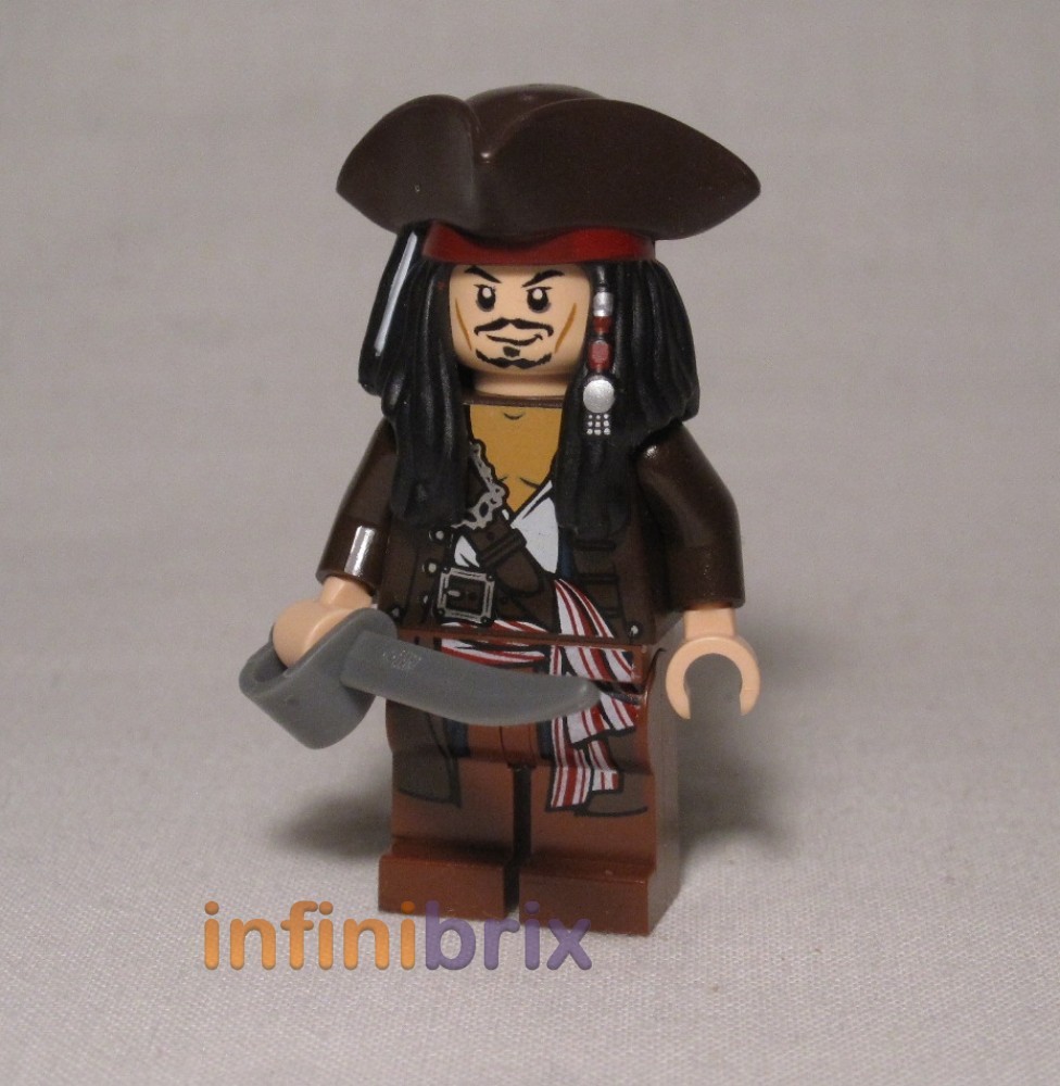 Lego Captain Jack Sparrow (Tricorne) Minifigure sets 4193, 4194, 4195 NEW poc011 eBay