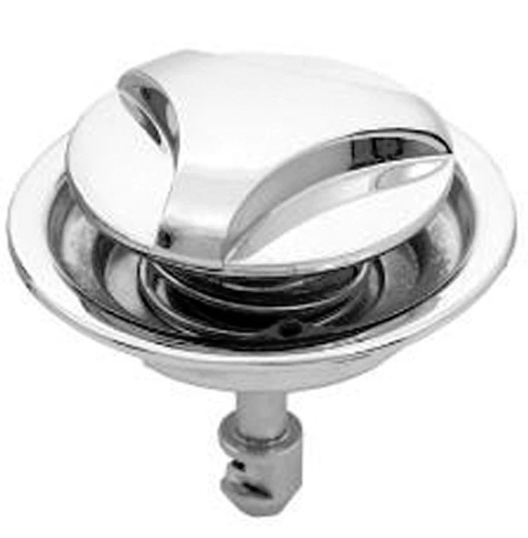 NUEVO 1971-1973 Ford Mustang Capó Pin Set Tipo Torcido Par Cromo Tanto Izquierdo como Derecho Foto 3 de 4