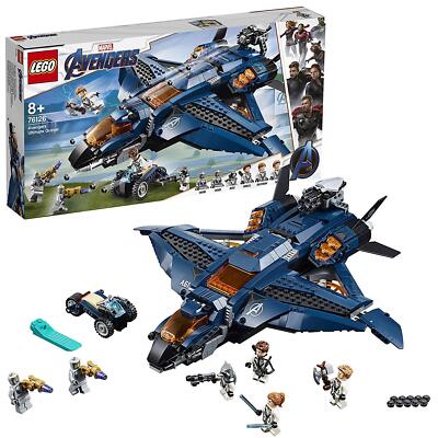Lego Super Heroes The Avengers Ultimate Quinn Jet 76126 Block Toy