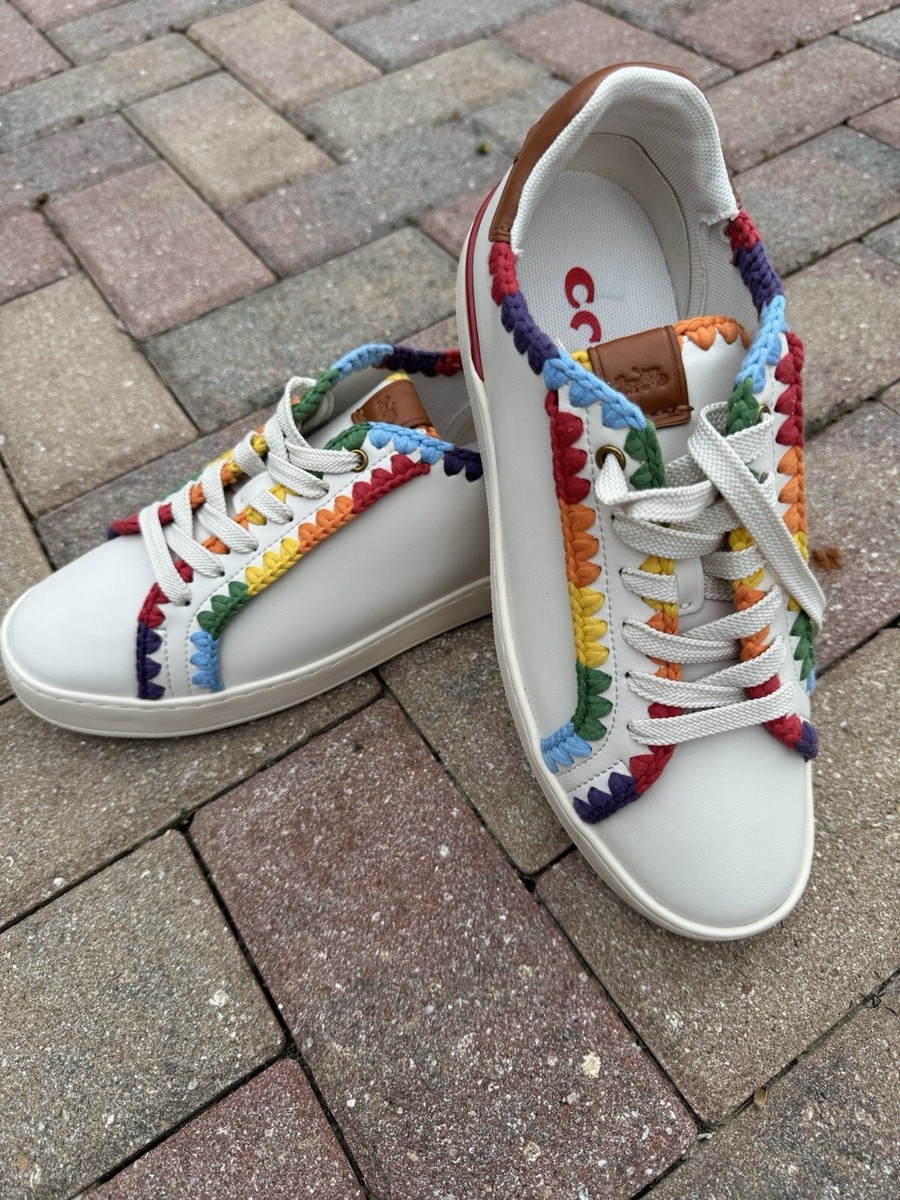 Athletic Shoes Coach Women's Lowline Rainbow Signature