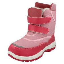 Reflex Double Strap Girls Snow Boots