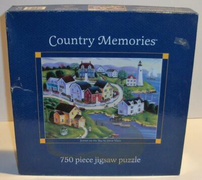Neu Ovp 2000 Ceaco Sonnenuntergang Auf Bay Land Erinnerungen 750Pc Puzzlespiel #