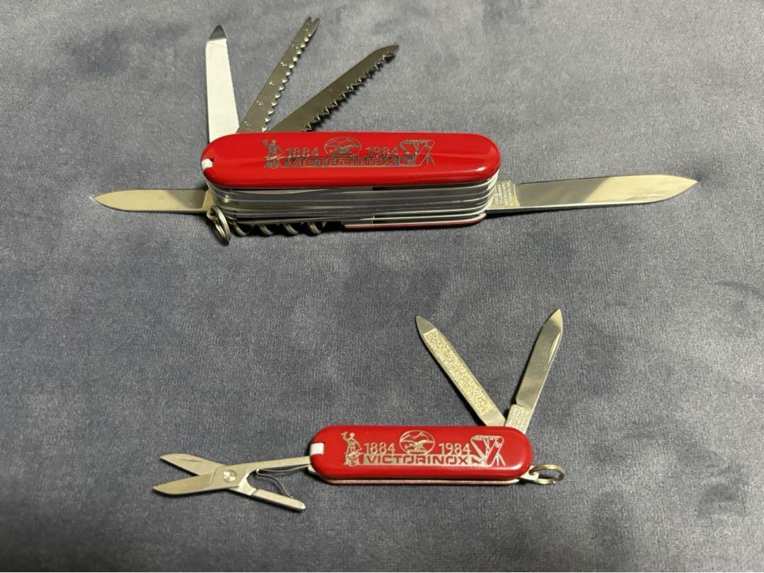 VICTORINOX Classic 1884-1984 100th オマケ付 VICTORINOX 1884-1984 100Years Swiss Champ Classic SD Set