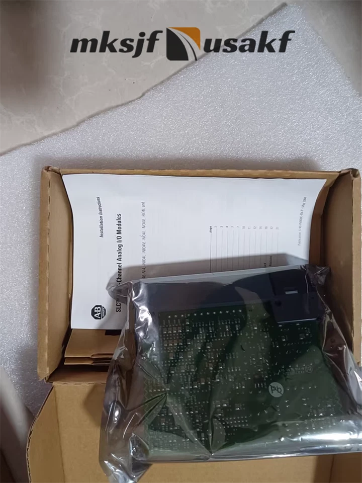 AB 1746-NIO4V Series A SLC 500 Analog Module 1746NIO4V New  US Free tax - Image 2 of 4