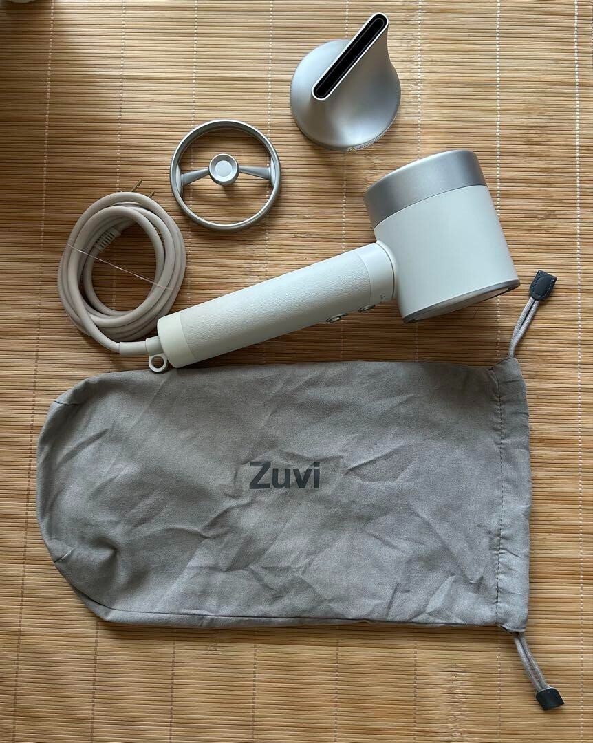 Zuvi Halo Hair Dryer (HS100)有線モデル Zuvi Halo HS100 Corded Hair Dryer w/accessories LightCare