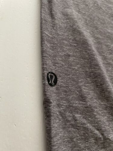 Felpa Lululemon taglia 6 cropped sottile grigio erica manca coulisse #29 - Foto 3 di 11