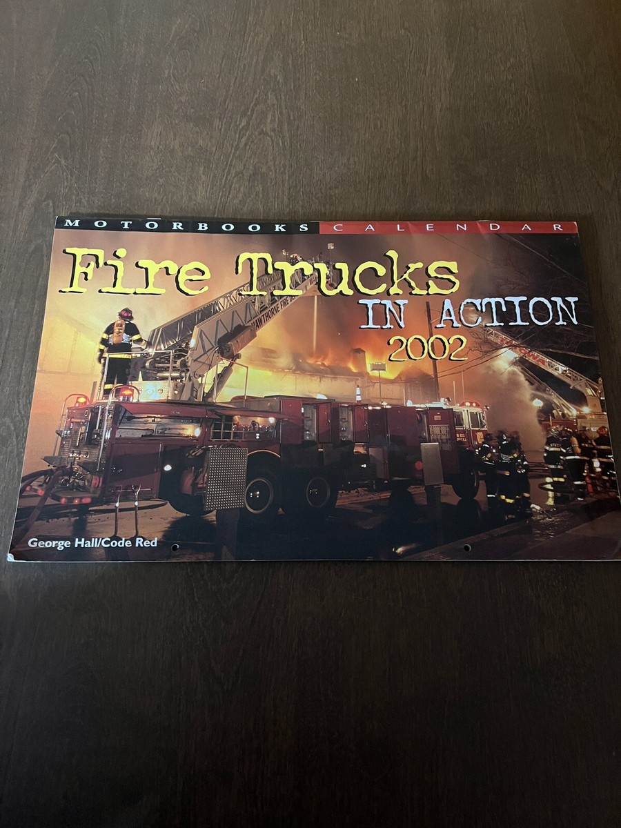 Fire Trucks In Action Book