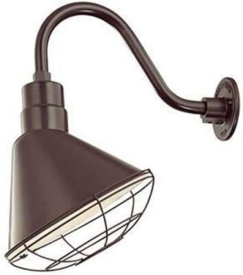 PK 2 MILLENNIUM R Series 12 Angled Architectural Bronze Outdoor Light  RAS12-ABR