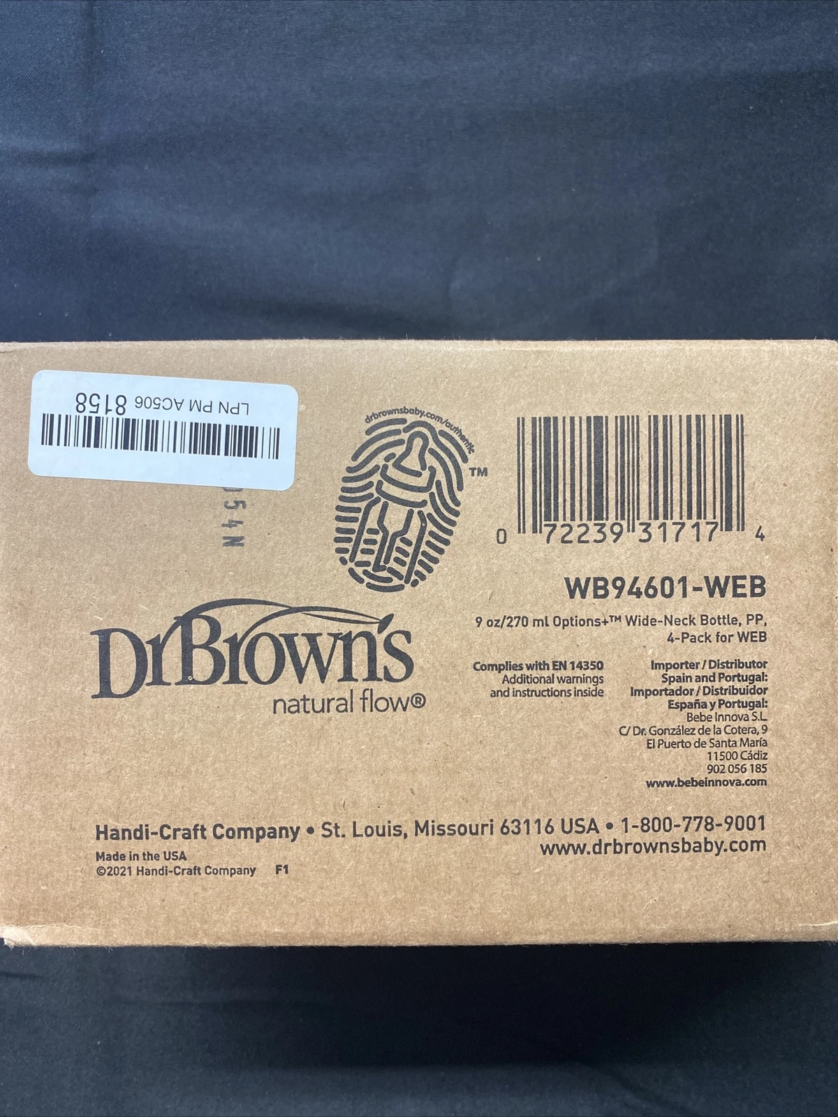 Dr. Brown’S Anti-Colic Baby Bottles, 9 Oz, 4Pack