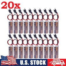 US 20X FUJI FDK CR8.LHC 17450 3V CR8-LHC Battery for Toto Flush Valve with Plug