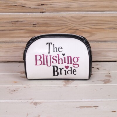 The Blushing Bride Kosmetiktasche Kosmetik Beauty Case Hochzeit Geschenk Braut Handtasche