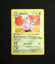 Nidorino [1st Edition] #37 Prices | Pokemon Base Set | Pokemon Cards