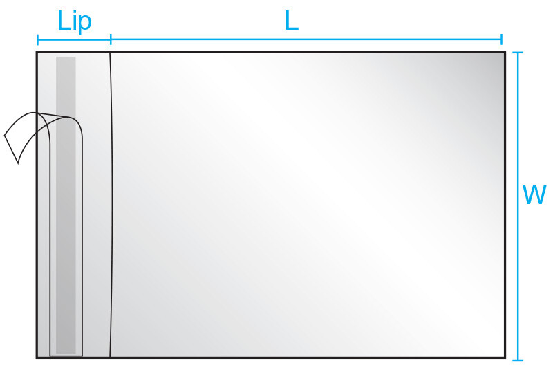 22 X 24 In. - 1.5 Mil Resealable Suffocation Warning Poly Bags - Clear - Foto 5