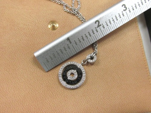 Necklace BULGARI BVLGARI Astrale Choker 18K White Gold Onyx and Diamonds - Picture 5 of 10