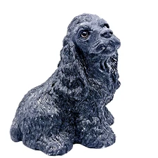 10" Cocker Spaniel Piggy Bank with Stopper by Bank Makers of America, Inc.
