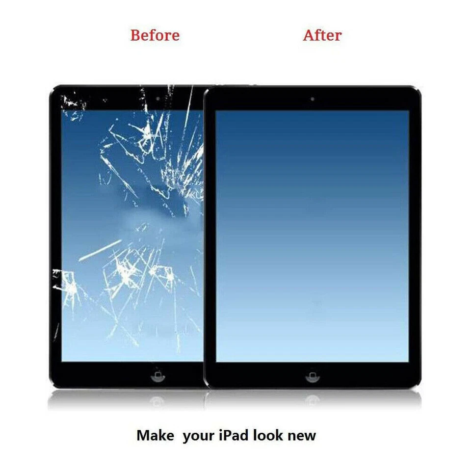 Touch Screen Digitizer For iPad 9 10.2 9th Gen A2603 A2604 A2602 2021 Black Tool - Image 3 of 4